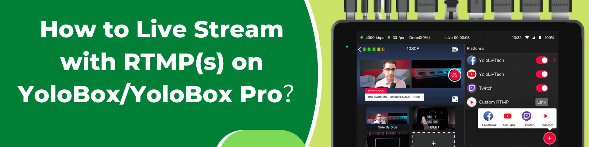 �� ����������� � ��������� ��� � RTMP(s) �� YoloBox/YoloBox Pro?